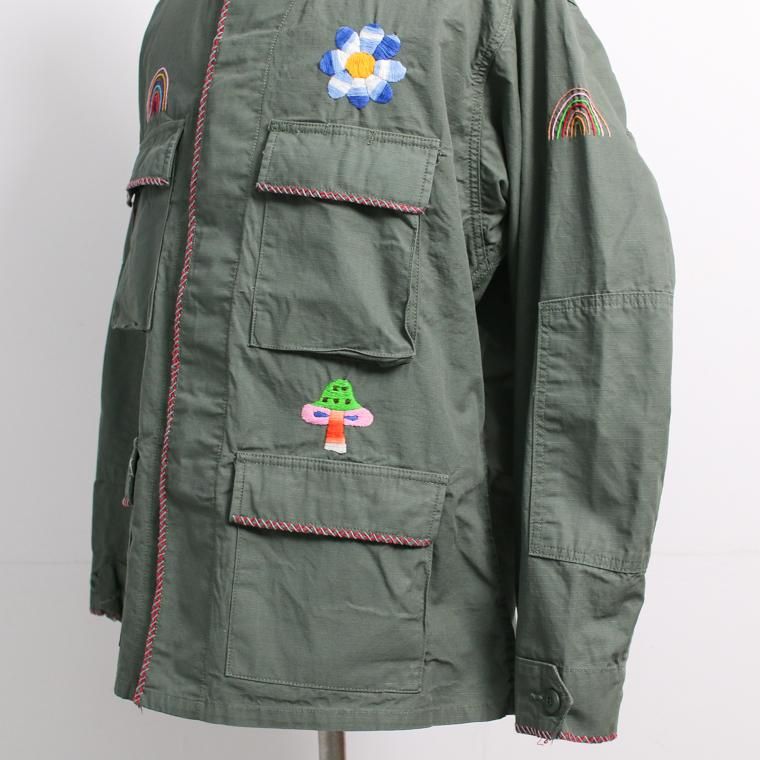 Oaxaca オアハカ Laid Back Military Jacket レイドバック