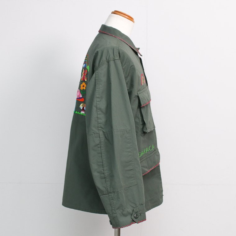 Oaxaca オアハカ Laid Back Military Jacket レイドバックミリタリージャケット BDUジャケット D