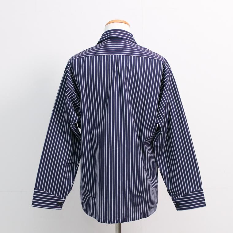 極美 MOVER GARMENTS サファリジャケット ネイビー 52 マットツイストフライトジャケット ネイビー – MINIMAL WARDROBE