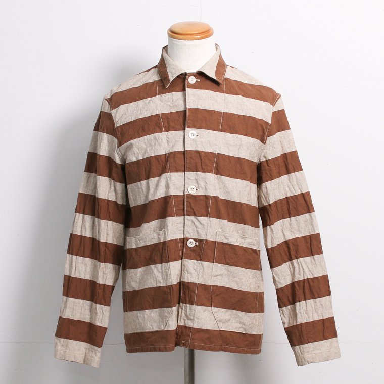 ウエアハウス WAREHOUSE Lot 2215 BROWN PRISONER JACKET ワンウォッシュ