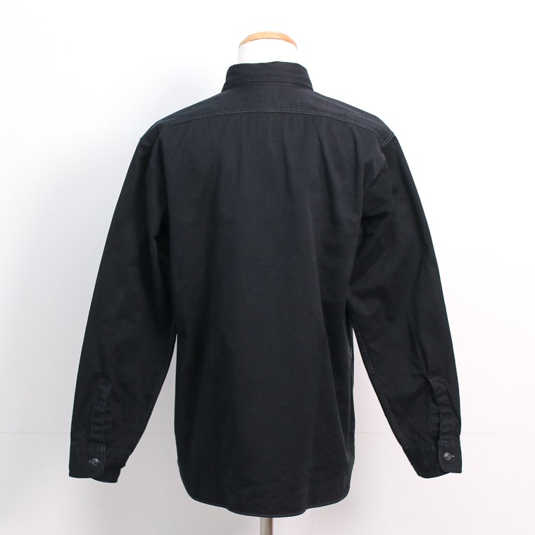 バズリクソンズ BUZZ RICKSON'S 東洋エンタープライズ BR29174 ヘリンボーンワークシャツ HERRINGBONE WORK  SHIRTS ブラック