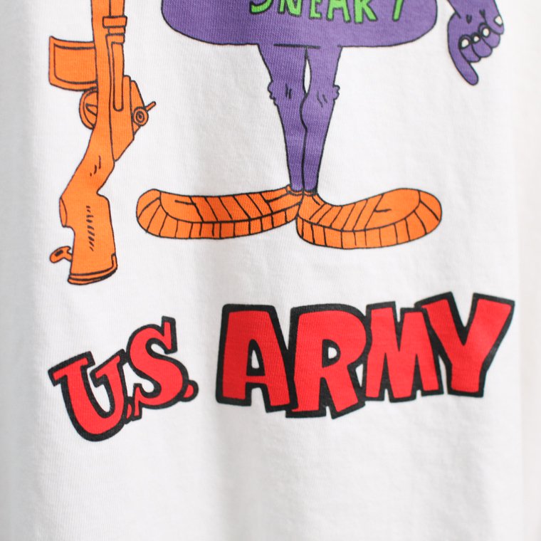 バズリクソンズ BUZZ RICKSON'S 東洋エンタープライズ BR79400 GOVERNMENT ISSUE TEE U.S.ARMY ホワイト