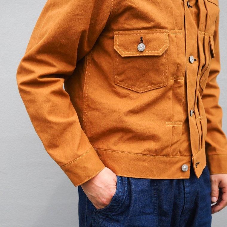 シュガーケーン SUGAR CANE SC14602 13oz. BROWN DUCK JACKET