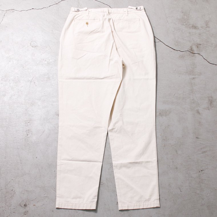 ワーカーズ WORKERS K&T H オフィサートラウザー FWP Trousers, 6 oz Ecru Chambray