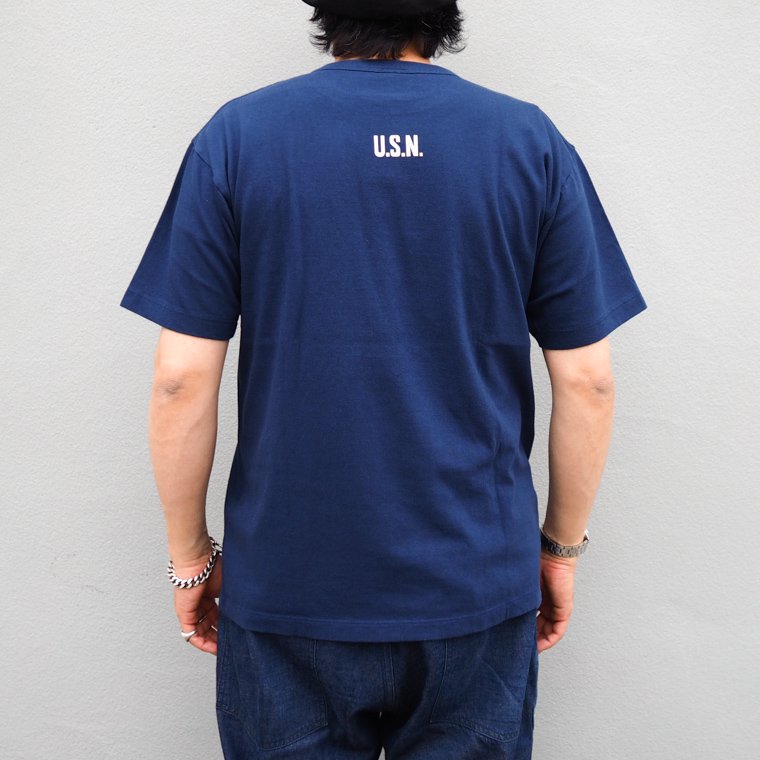 バズリクソンズ BUZZ RICKSON'S 東洋エンタープライズ BR79400 GOVERNMENT ISSUE TEE U.S.NAVY