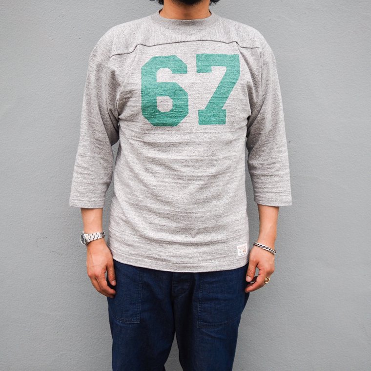 ウエアハウス WAREHOUSE Lot 4063 七分袖フットボールT FOOTBALL T No.67