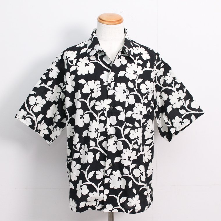 サニースポーツ SUNNY SPORTS プリンテッドボックスシャツ PRINTED BOX SHIRTS ブラック