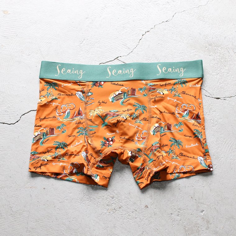 シーング Seaing 高機能ボクサーパンツ Boxer Pants CLASSIC ALOHA