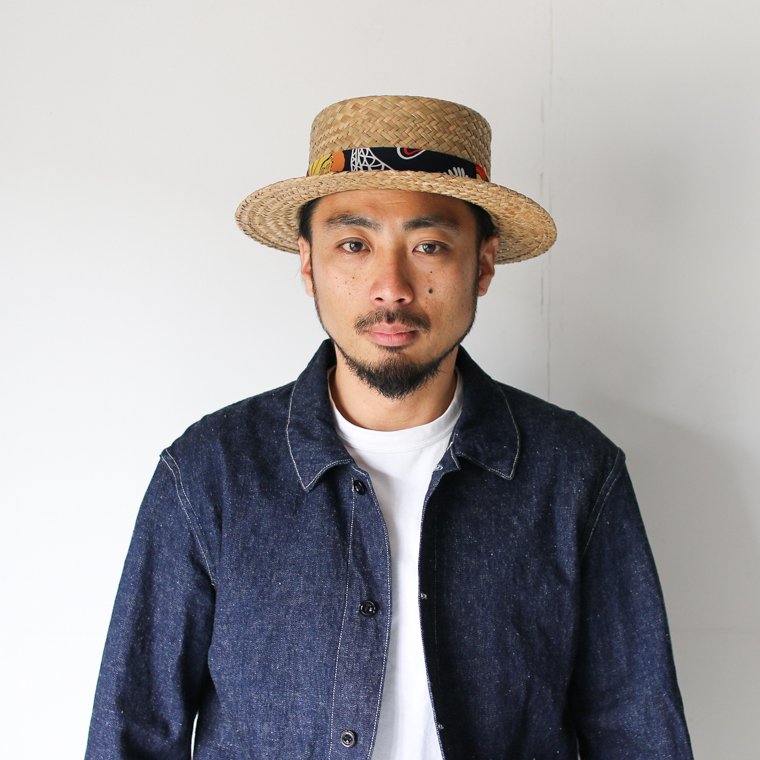 SUN SURF サンサーフ 東洋エンタープライズ SS02787 “WAIKIKI REEF” ISLAND BOATER HAT by  Mr.FATMAN パナマハット