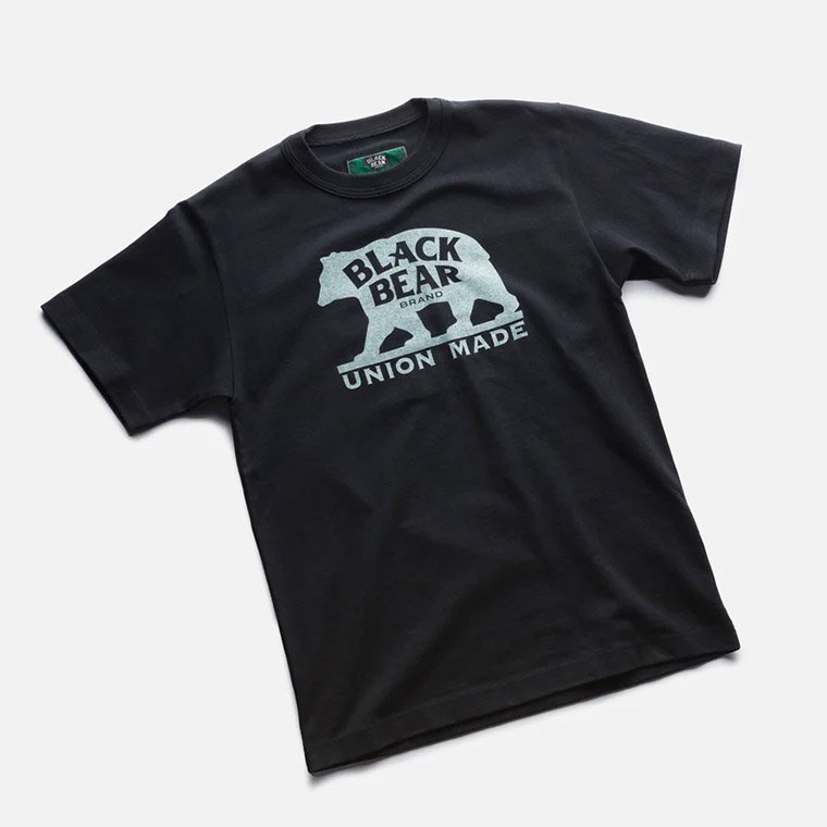 BLACK BEAR BRAND ブラックベアーブランド Special Japan Edition スペシャルジャパンエディション UNION  MADE Tee ブラック