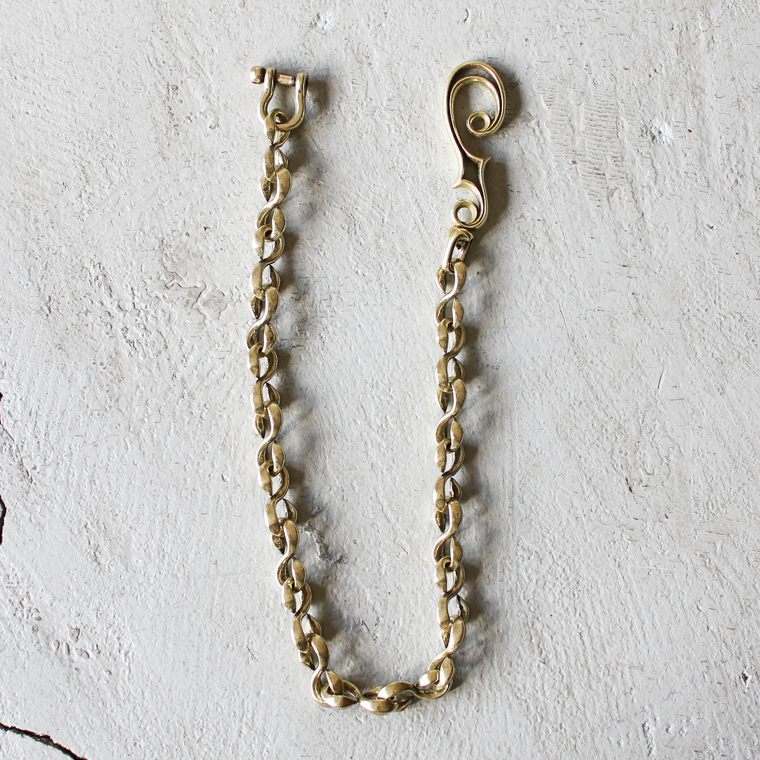 INCEPTION インセプション F HOLE S RING WALLET CHAIN 真鍮 INCEPTION インセプション F HOLE S RING WALLET CHAIN 真鍮