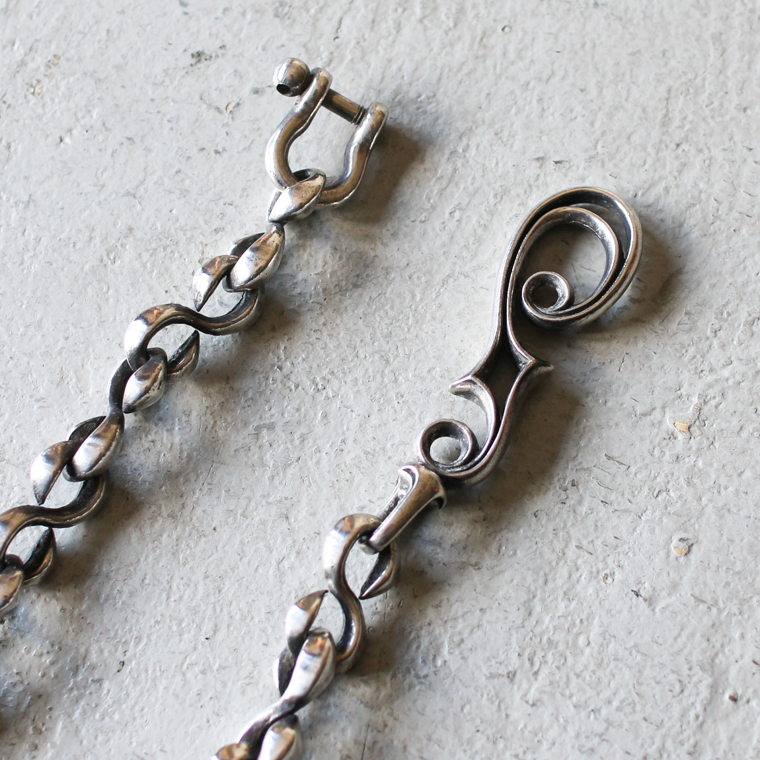 INCEPTION インセプション F HOLE S RING WALLET CHAIN 真鍮 INCEPTION インセプション F HOLE S RING WALLET CHAIN 真鍮