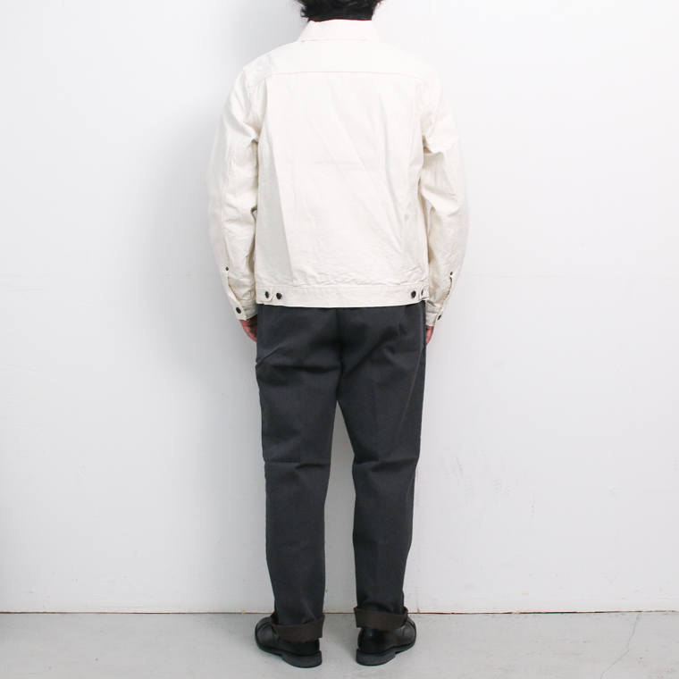 ワーカーズ WORKERS K&T H オフィサートラウザー Officer Trousers, Regular Fit, Cotton Serge ワーカーズ WORKERS K&T H オフィサートラウザー Officer Trousers, Regular Fit, Cotton Serge