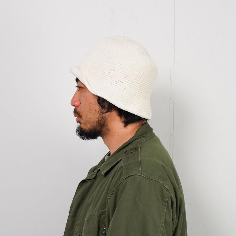 sol Hand-knitted Border Hat multi