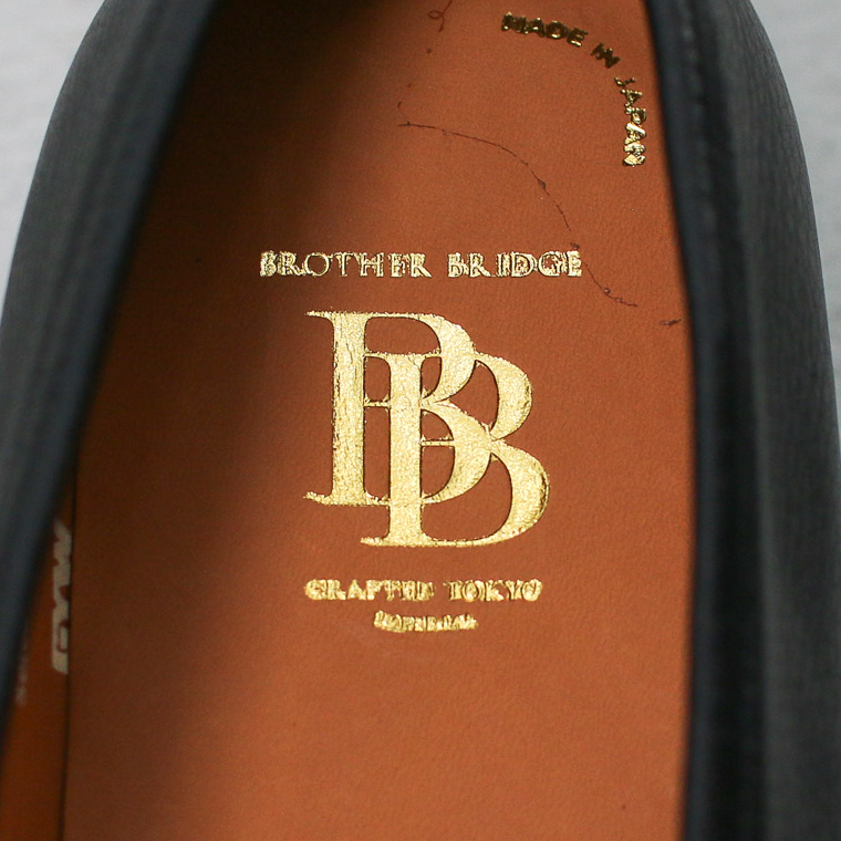 ブラザーブリッジ BROTHER BRIDGE BENDEL ベンデル SHRINK CALF/BLK ブラザーブリッジ BROTHER BRIDGE BENDEL ベンデル SHRINK CALF/BLK