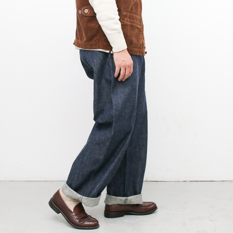 バズリクソンズ BUZZ RICKSON'S 東洋エンタープライズ Lot No. BR42466 TROUSERS FIELD Type M-1943 “DENIM CIVILIAN MODEL” バズリクソンズ BUZZ RICKSON'S 東洋エンタープライズ Lot No. BR42466 TROUSERS FIELD Type M-1943 “DENIM CIVILIAN MODEL”