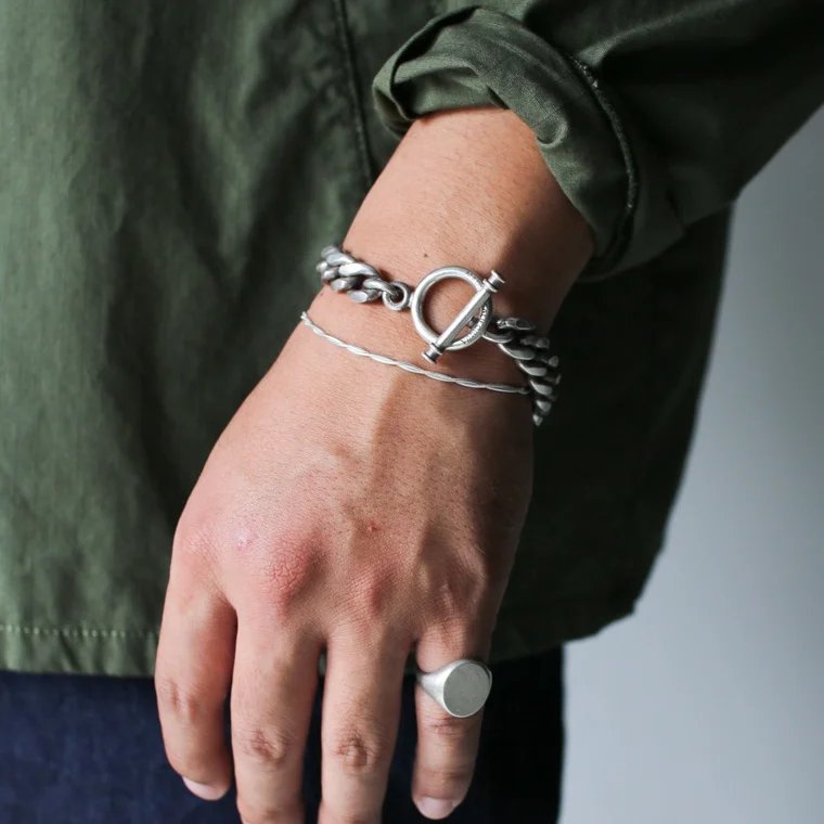 TONNY SILVER トニーシルバー SNAKE WIRE BRACELET スネークワイヤーブレスレット