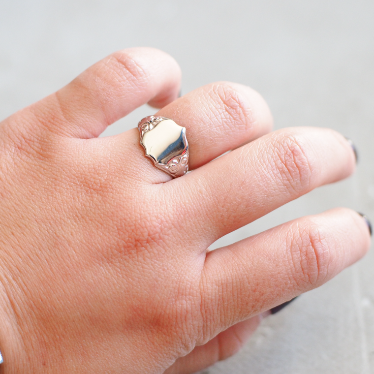 TONNY SILVER トニーシルバー SIGNET RING シグネットリング TONNY SILVER トニーシルバー SIGNET RING シグネットリング