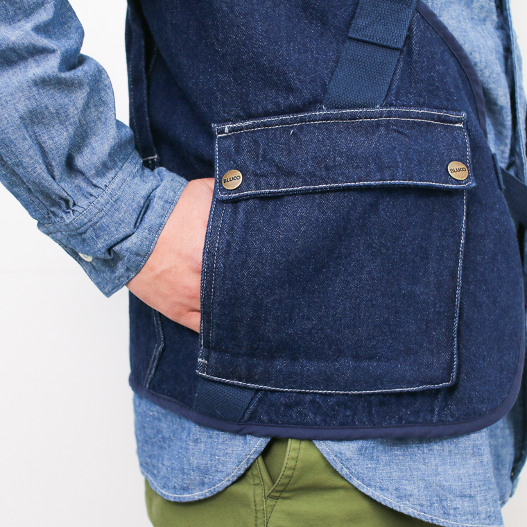 ブルコ BLUCO WORK GARMENT 151-35-010 デニムユーティリティ ブルコ BLUCO WORK GARMENT 151-35-010 デニムユーティリティ