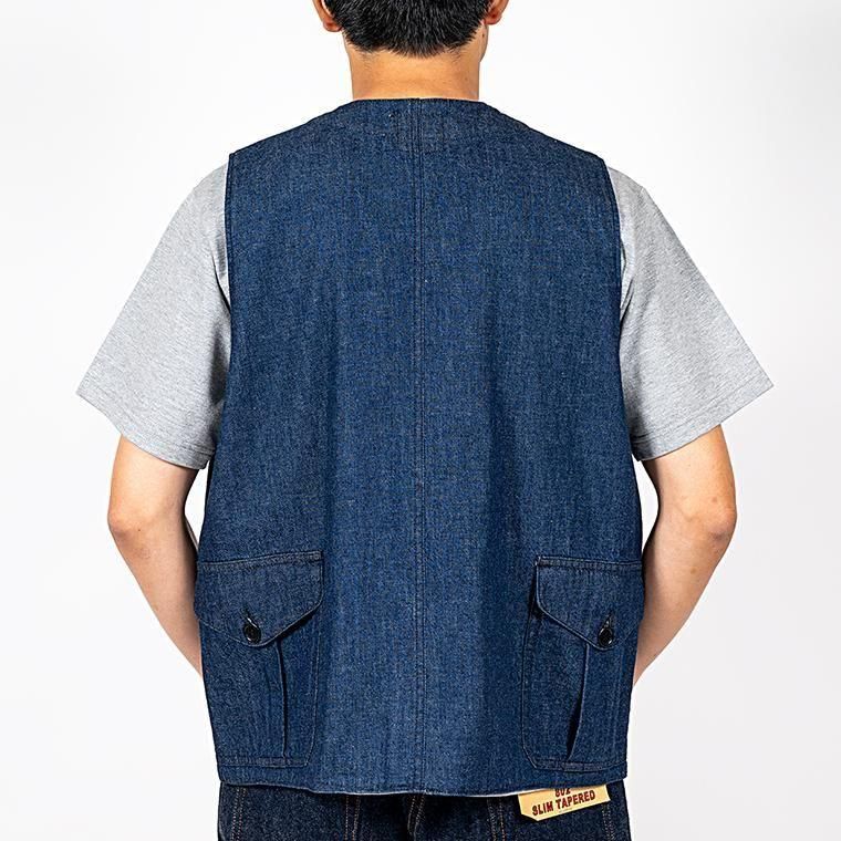 【公式ショップ】 WORKERS ワーカーズ K&T Cruiser デニム クルーザーベスト H トップス