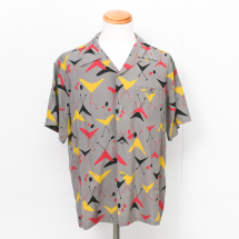 <img class='new_mark_img1' src='https://img.shop-pro.jp/img/new/icons14.gif' style='border:none;display:inline;margin:0px;padding:0px;width:auto;' />֥ϥꥦå Star of Hollywood Υ󥿡ץ饤 SH39492 HIGH DENSITY RAYON OPEN SHIRT ATOMIC 졼