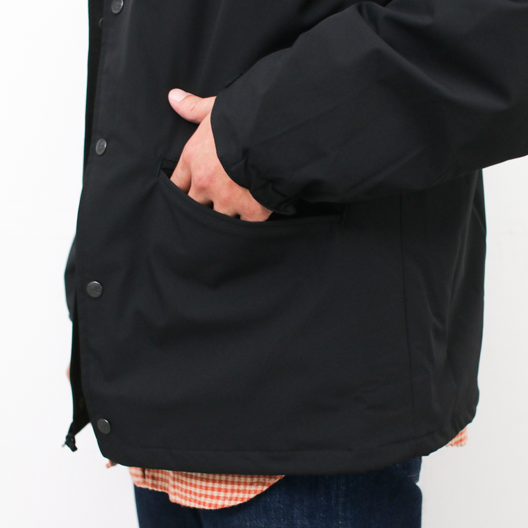 Trophy Clothing 黒 ナイロンジャケット トロフィークロージング TROPHY CLOTHING ウォームアップ
