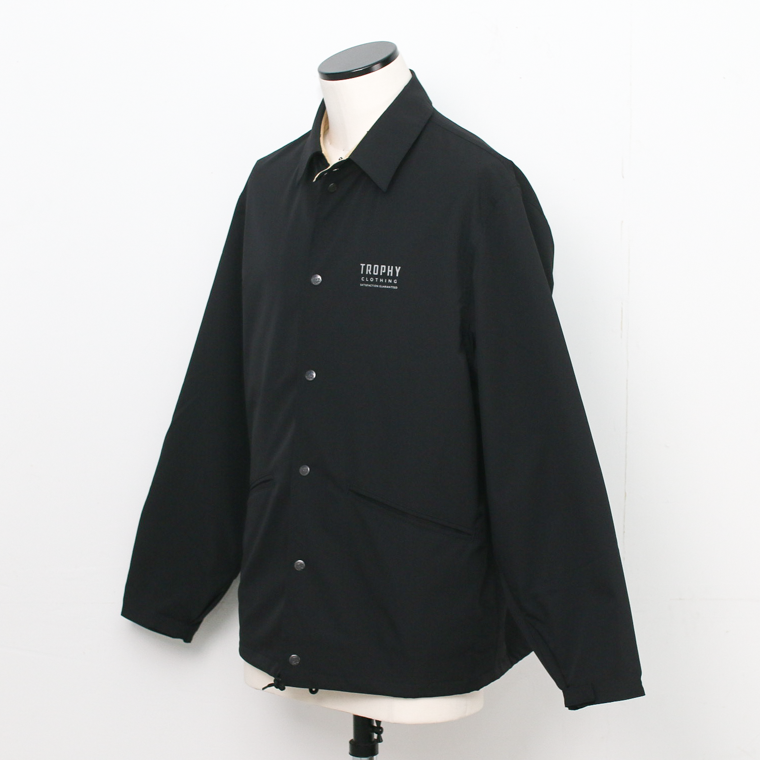 Trophy Clothing 黒 ナイロンジャケット TROPHY CLOTHING(トロフィークロージング) ナイロンジャケット