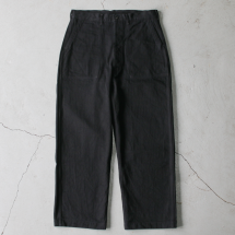 <img class='new_mark_img1' src='https://img.shop-pro.jp/img/new/icons14.gif' style='border:none;display:inline;margin:0px;padding:0px;width:auto;' />Mr.OLDMANNUU  Military Trouser HBT BK ߥ꥿꡼ ȥ饦 إܡĥ ֥å