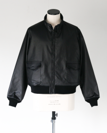 <img class='new_mark_img1' src='https://img.shop-pro.jp/img/new/icons14.gif' style='border:none;display:inline;margin:0px;padding:0px;width:auto;' />THE CORONA UTILITY  CJ077 A-2 JACKET Synthetic Leather A-2㥱å 󥻥ƥå쥶 ֥å