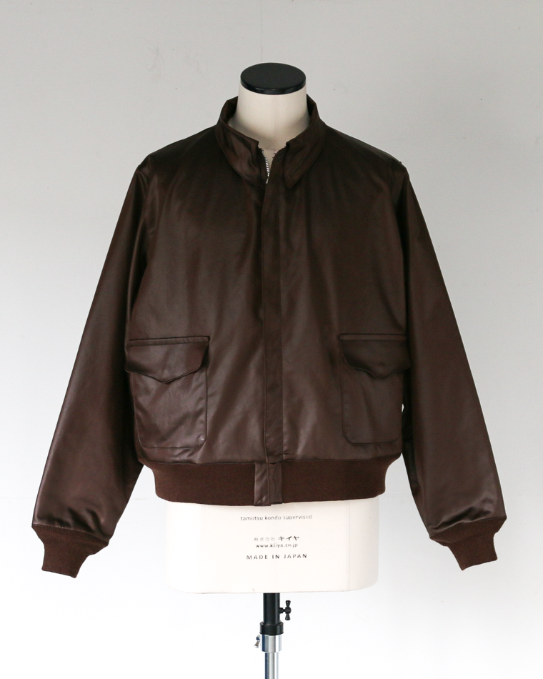 THE CORONA UTILITY コロナ CJ077 A-2 JACKET Synthetic Leather