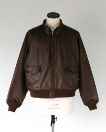 <img class='new_mark_img1' src='https://img.shop-pro.jp/img/new/icons14.gif' style='border:none;display:inline;margin:0px;padding:0px;width:auto;' />THE CORONA UTILITY  CJ077 A-2 JACKET Synthetic Leather A-2㥱å 󥻥ƥå쥶 ֥饦