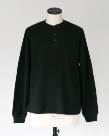 <img class='new_mark_img1' src='https://img.shop-pro.jp/img/new/icons14.gif' style='border:none;display:inline;margin:0px;padding:0px;width:auto;' />SEABEES ӡ Pigment Henley neck Thermal L/S ԥȥإ꡼ͥåޥT ֥å