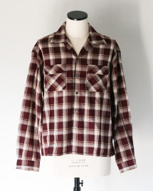 <img class='new_mark_img1' src='https://img.shop-pro.jp/img/new/icons50.gif' style='border:none;display:inline;margin:0px;padding:0px;width:auto;' />TOWN CRAFT 󥯥ե 50S W-FLAP LOOP COLLAR SHIRTS by YOSEI ABUKU ֥եåץ롼ץ顼 磻