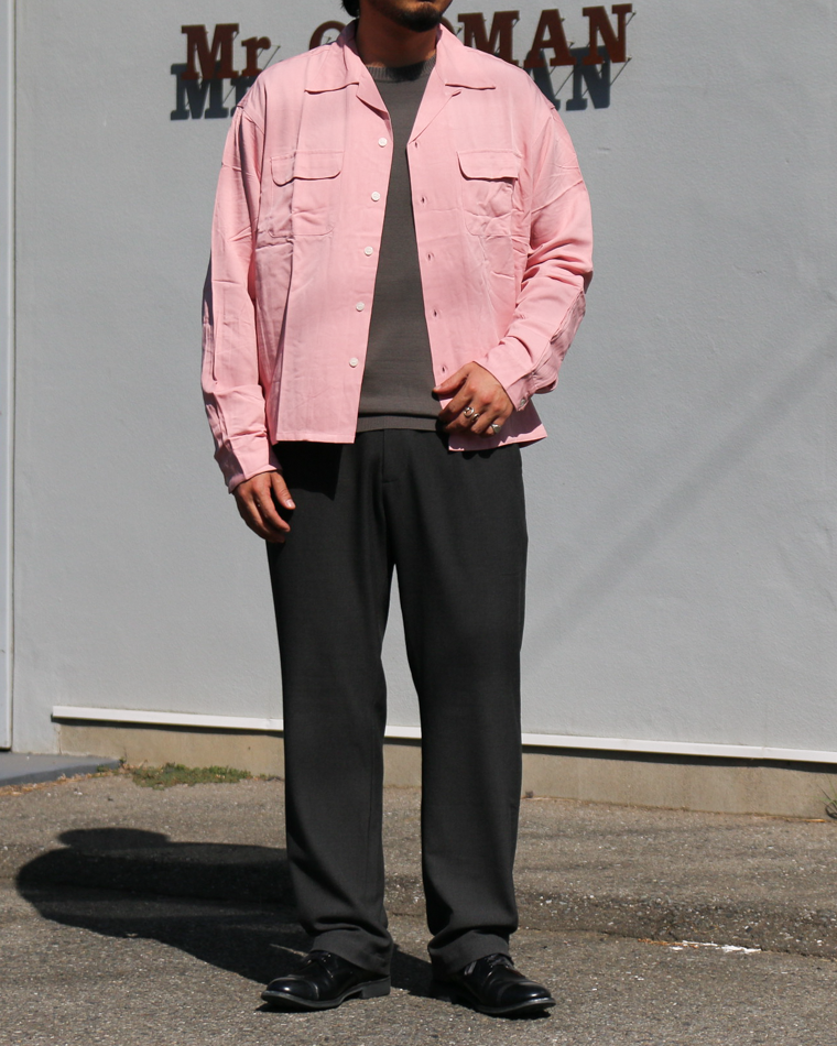 TOWN CRAFT タウンクラフト 50S W-FLAP LOOP COLLAR SHIRTS by