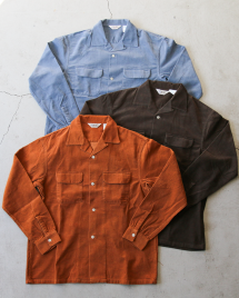 <img class='new_mark_img1' src='https://img.shop-pro.jp/img/new/icons14.gif' style='border:none;display:inline;margin:0px;padding:0px;width:auto;' />ե֥֥饶 FIVE BROTHER ǥʥåץ CORDUROY ONE-OP SHIRTS 