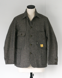 <img class='new_mark_img1' src='https://img.shop-pro.jp/img/new/icons14.gif' style='border:none;display:inline;margin:0px;padding:0px;width:auto;' />奬 SUGAR CANE SC15835 ǥĥ FICTION ROMANCE 16.7oz. INDIGO TWEED WORK COAT ١