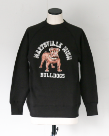 <img class='new_mark_img1' src='https://img.shop-pro.jp/img/new/icons14.gif' style='border:none;display:inline;margin:0px;padding:0px;width:auto;' />�������ϥ��� WAREHOUSE Lot409 ���顼�ե��å��� MARYSVILLE HIGH RAGLAN SLEEVE SWEAT �֥�å�