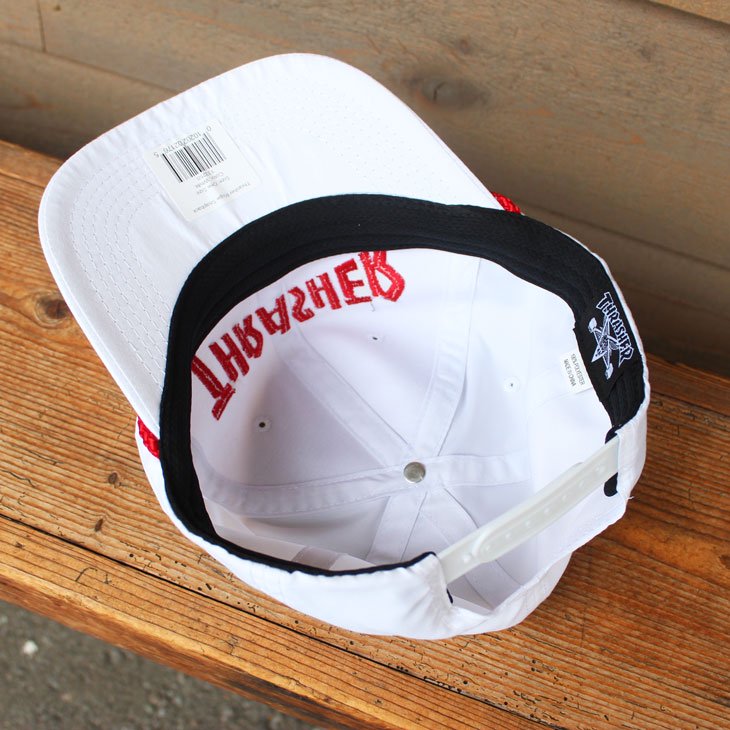 THRASHER スラッシャー LOGO ROPE SNAPBACK CAP ロゴロープスナップ