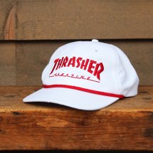 <img class='new_mark_img1' src='https://img.shop-pro.jp/img/new/icons14.gif' style='border:none;display:inline;margin:0px;padding:0px;width:auto;' />THRASHER å㡼 LOGO ROPE SNAPBACK CAP  ץʥåץХåå