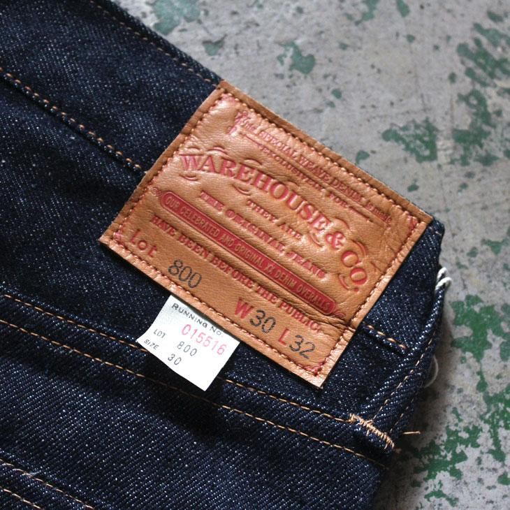 WAREHOUSE ウエアハウス DENIM デニム Lot800 28×34