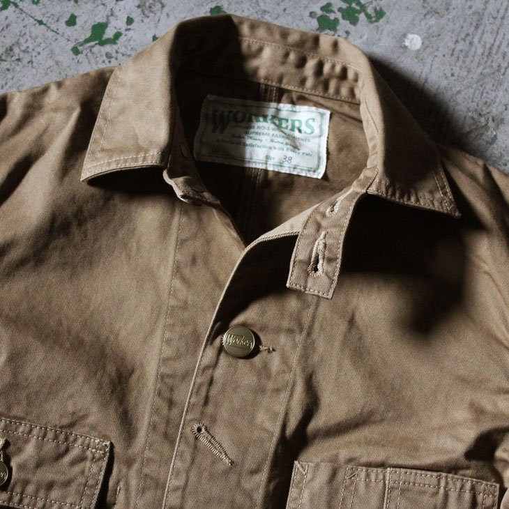 WORKERS K&T H ワーカーズ Railroad Jacket レイルロードジャケット Chino チノ