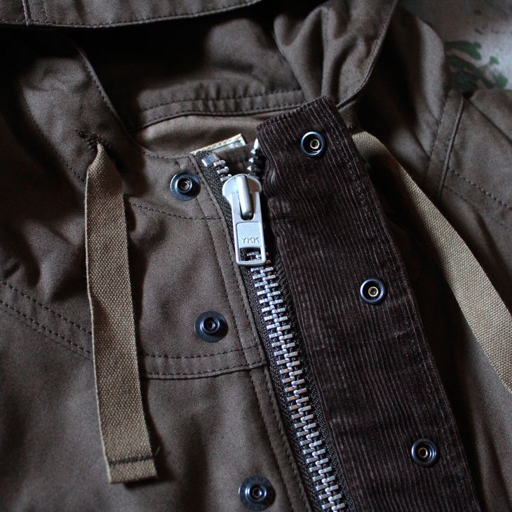 WORKERS K&T H ワーカーズ Mountain Parka, Ventile, Russet