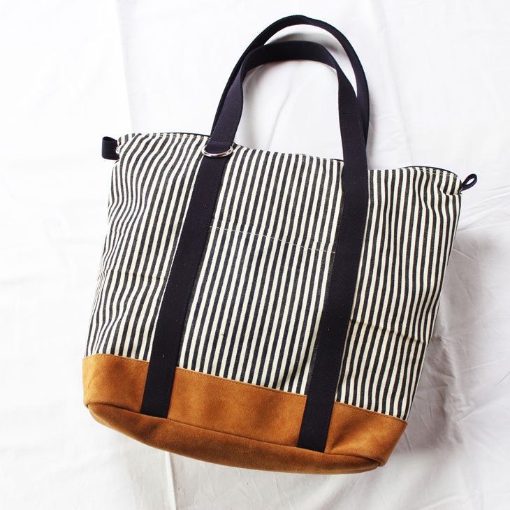 WAREHOUSE ウエアハウス Lot5108 TOTE BAG トートバッグ ヒッコリーストライプ