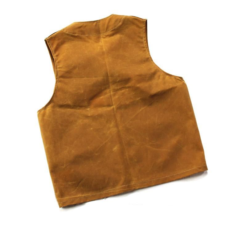 FILSON フィルソン OIL TIN CLOTH VEST オイルティンクロスベスト タン