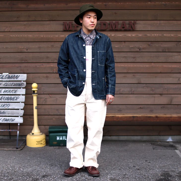 WORKERS K&T H ワーカーズ Light Railroad Jacket ライトレイルロードジャケット 6.5Oz Denim