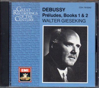 ドビュッシー：前奏曲集第1, 2巻　ギーゼキング(p) （CDH567262） - クラシックの中古CD屋ファルスタッフ