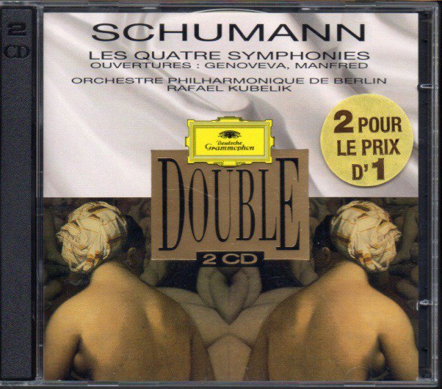 シューマン：交響曲全曲，2つの序曲 クーベリック＝BP （外DG・2CD） - クラシックの中古CD屋ファルスタッフ