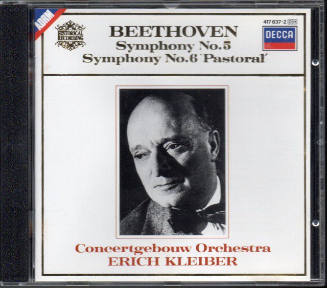 （外DECCA）　ベートーヴェン：交響曲第5，6番　Eクライバー＝KCO　クラシックの中古CD屋ファルスタッフ