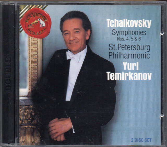 （外RCA・2CD）　チャイコフスキー：交響曲第4～6番　テミルカーノフ＝SPPO　クラシックの中古CD屋ファルスタッフ
