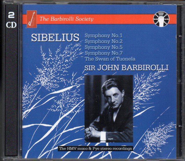 シベリウス：交響曲第1, 2, 5, 7番 他　バルビローリ＝ハレo /49～57年 （CDSJB1018・2CD） -  クラシックの中古CD屋ファルスタッフ